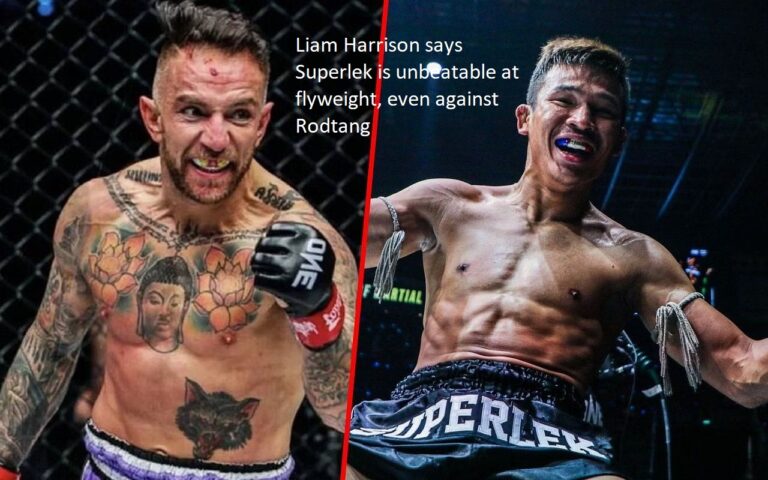 Even against Rodtang, according to Liam Harrison, Superlek is untouchable at the flyweight level.