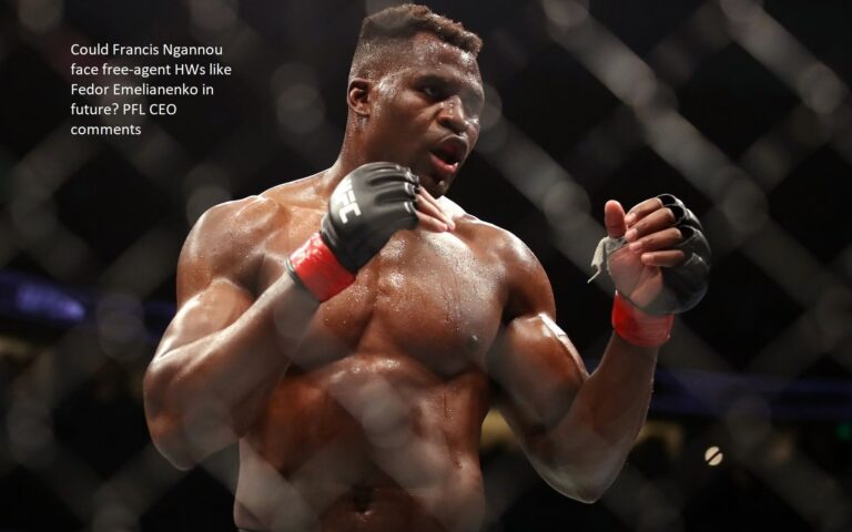 In the future, Francis Ngannou might have to compete against free-agent heavyweights like Fedor Emelianenko. PFL CEO comments