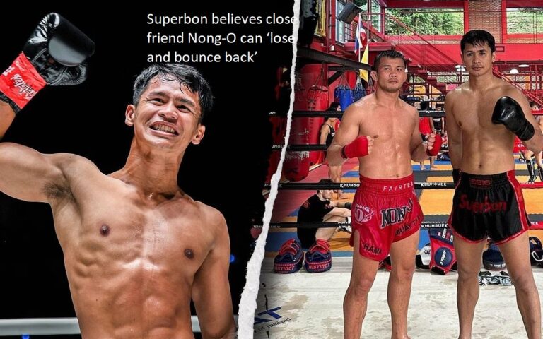 Superbon is confident in his longtime pal Nong-O’s ability to “lose and bounce back.”