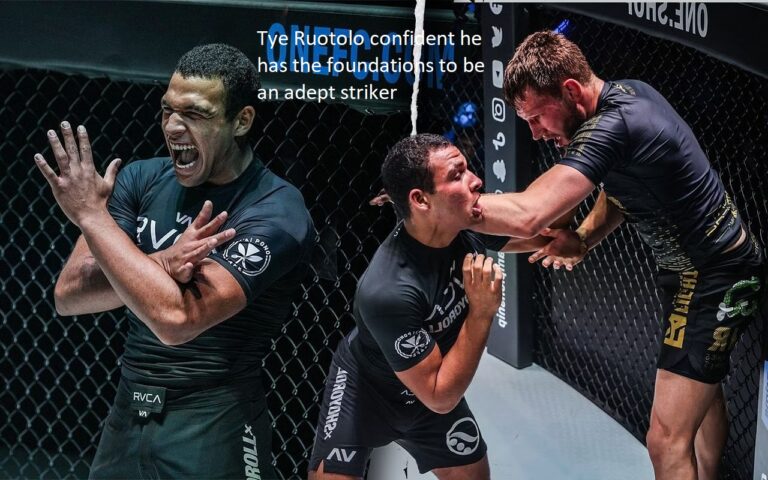 Tye Ruotolo is certain that he possesses the fundamentals necessary to be a capable striker.