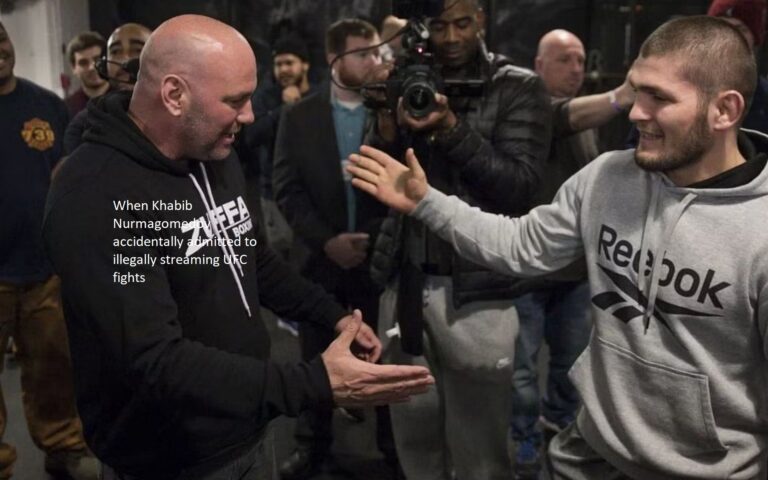 When Khabib Nurmagomedov inadvertently acknowledged to illegally downloading UFC fights, he was immediately stripped of his title.