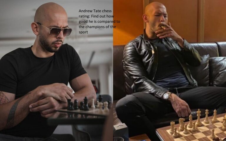 Find out how good Andrew Tate is in chess in comparison to the best players in the world by looking up his rating.
