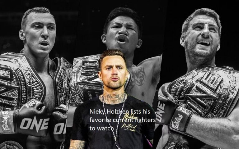 The following is a list of Nieky Holzken’s favorite active fighters to watch.