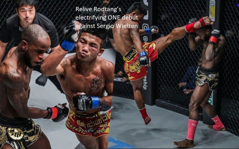 Relive Rodtang’s thrilling debut in ONE Championship vs Sergio Wielzen here.