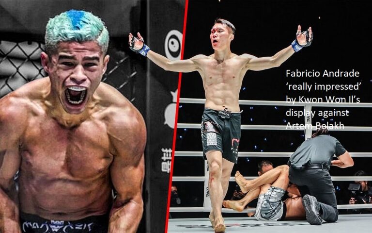 Fabricio Andrade described Kwon Won Il’s performance against Artem Belakh as leaving him “really impressed.”