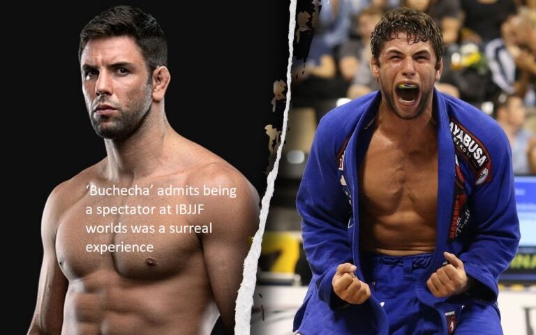“Buchecha” acknowledges that watching the IBJJF world championship as a spectator was an unreal experience.