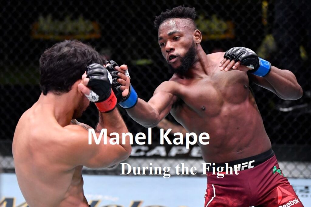 Manel-Kape During the Fight
