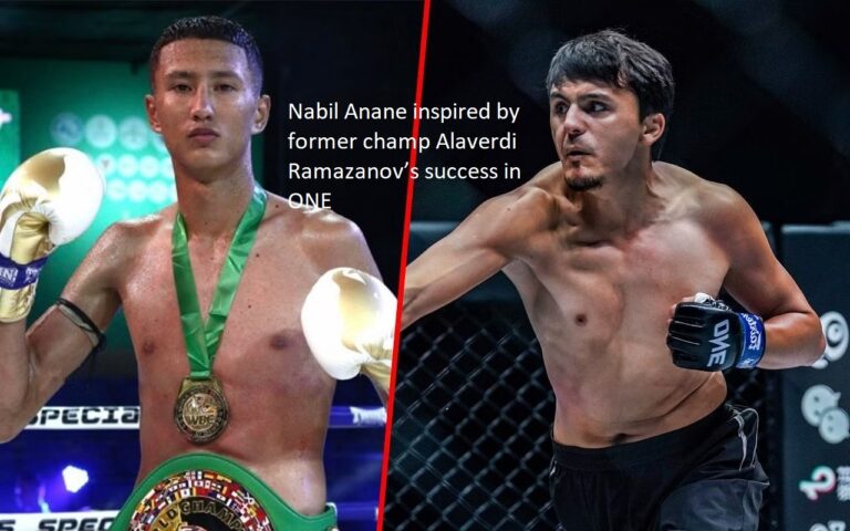 Nabil Anane was motivated to compete in ONE Championship by the accomplishments of past champion Alaverdi Ramazanov.