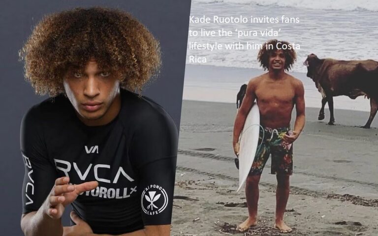 Fans are invited to join Kade Ruotolo in Costa Rica to experience the ‘pura vida’ way of life with him.