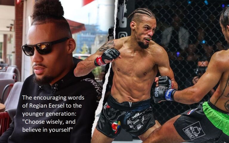 The encouraging words of Regian Eersel to the younger generation: “Choose wisely, and believe in yourself”