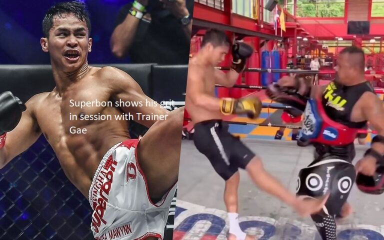 Superbon shows his grit in session with Trainer Gae