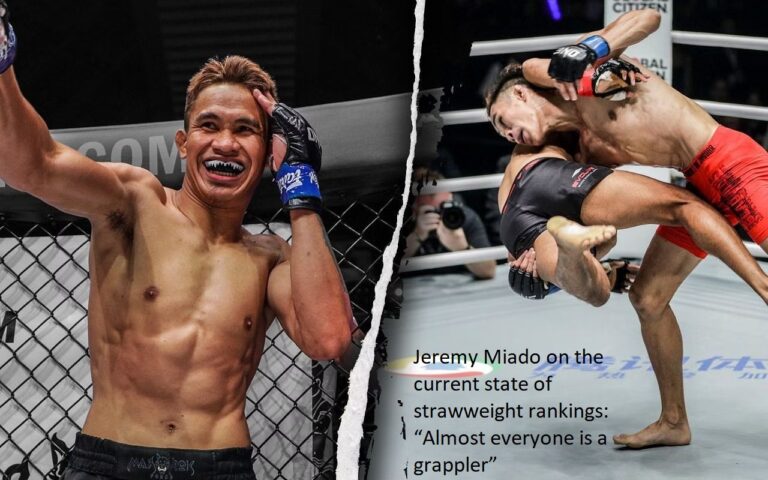 Jeremy Miado on the current state of strawweight rankings: “Almost everyone is a grappler”