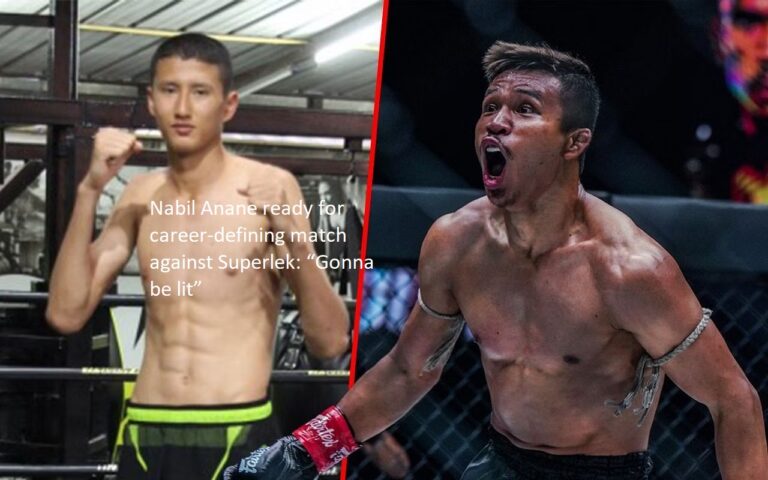 “Gonna be lit,” says Nabil Anane as he prepares for a contest that might define his career versus Superlek.