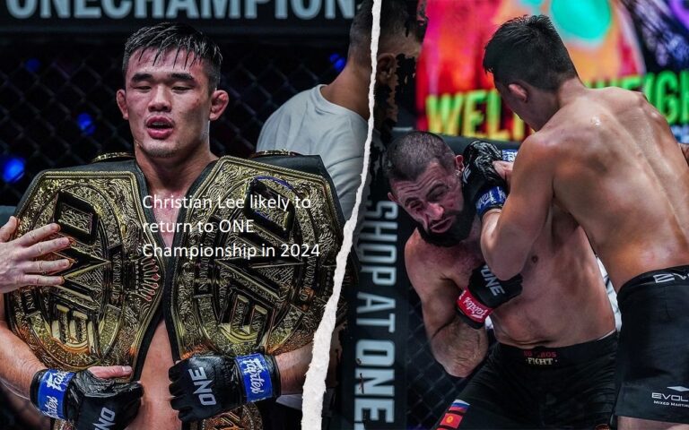 It is likely that Christian Lee will compete in ONE Championship again in 2024.