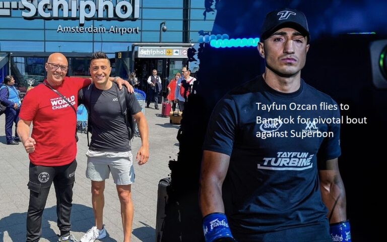 Tayfun Ozcan travels to Bangkok in preparation for his upcoming fight against Superbon.