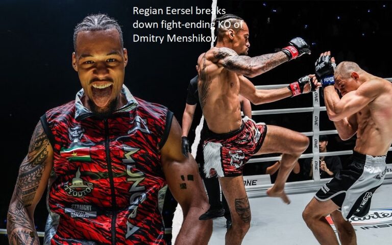 The knockout of the bout by Dmitry Menshikov is broken down by Regian Eersel.