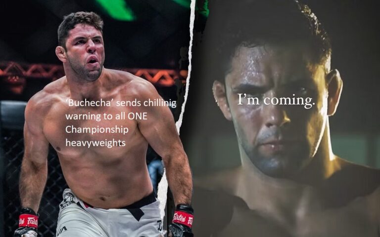 “Buchecha” issues a chilling message to all of the heavyweights competing in ONE Championship.