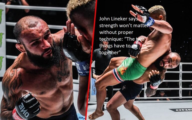 According to John Lineker, having strong muscles is irrelevant if you don’t have the right technique: “There is a necessary connection between the two”