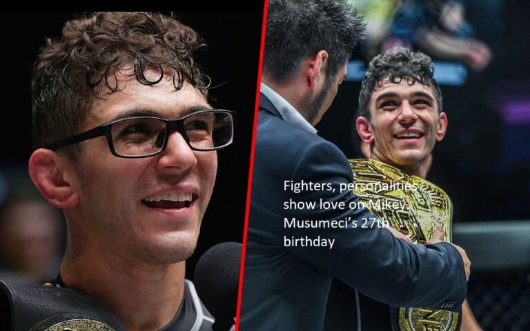On the occasion of Mikey Musumeci’s 27th birthday, various fighters and personalities showed their appreciation.