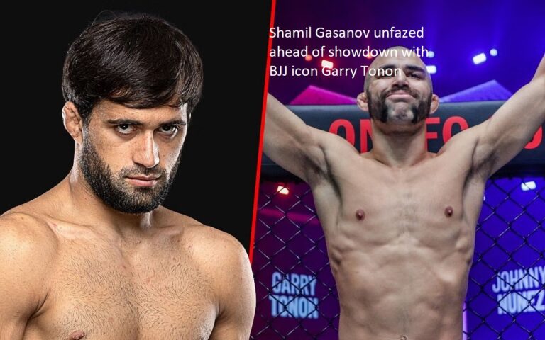 Shamil Gasanov is not nervous about his next match against the BJJ legend Garry Tonon.