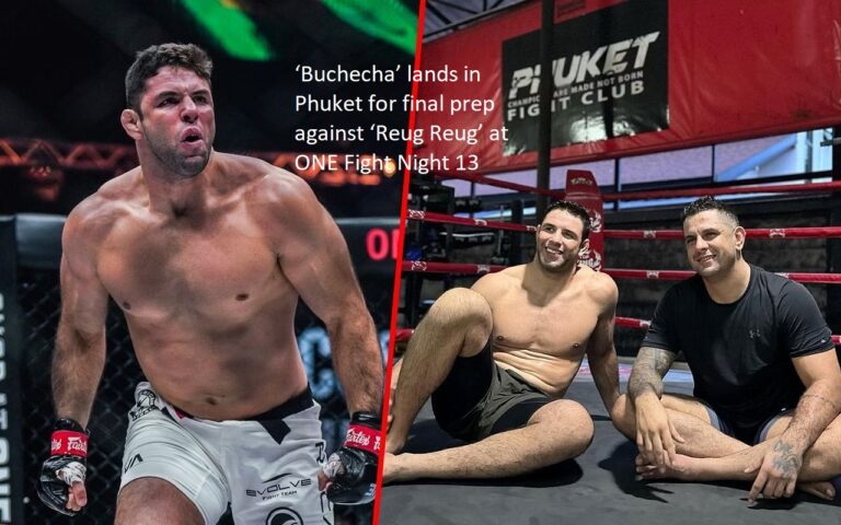 The final preparations for ‘Buchecha’s’ fight versus ‘Reug Reug’ at ONE Fight Night 13 take place in Phuket.