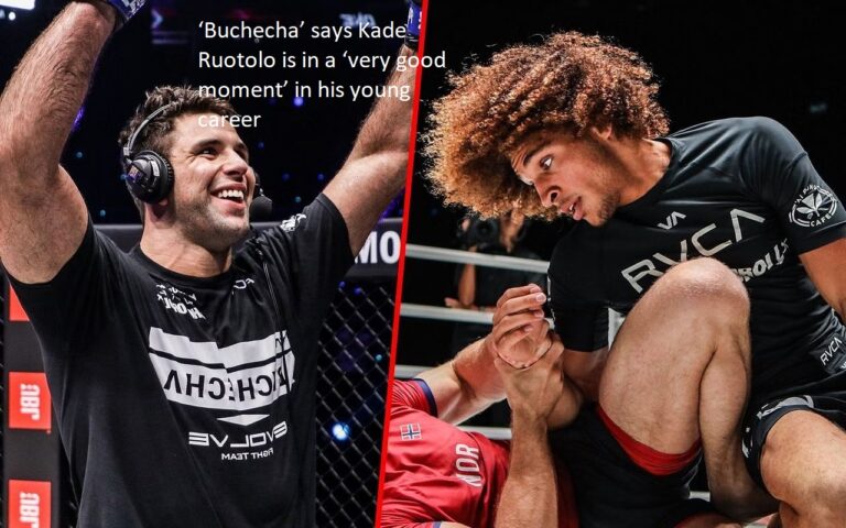 According to ‘Buchecha,’ Kade Ruotolo is having a’very good moment’ in his short career right now.