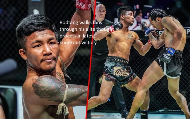 Rodtang takes fans inside his mind during his most recent knockout victory and explains his exceptional thought process.