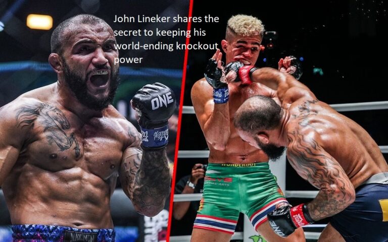 John Lineker reveals the method he uses to preserve his ability to knock out anyone in the world.