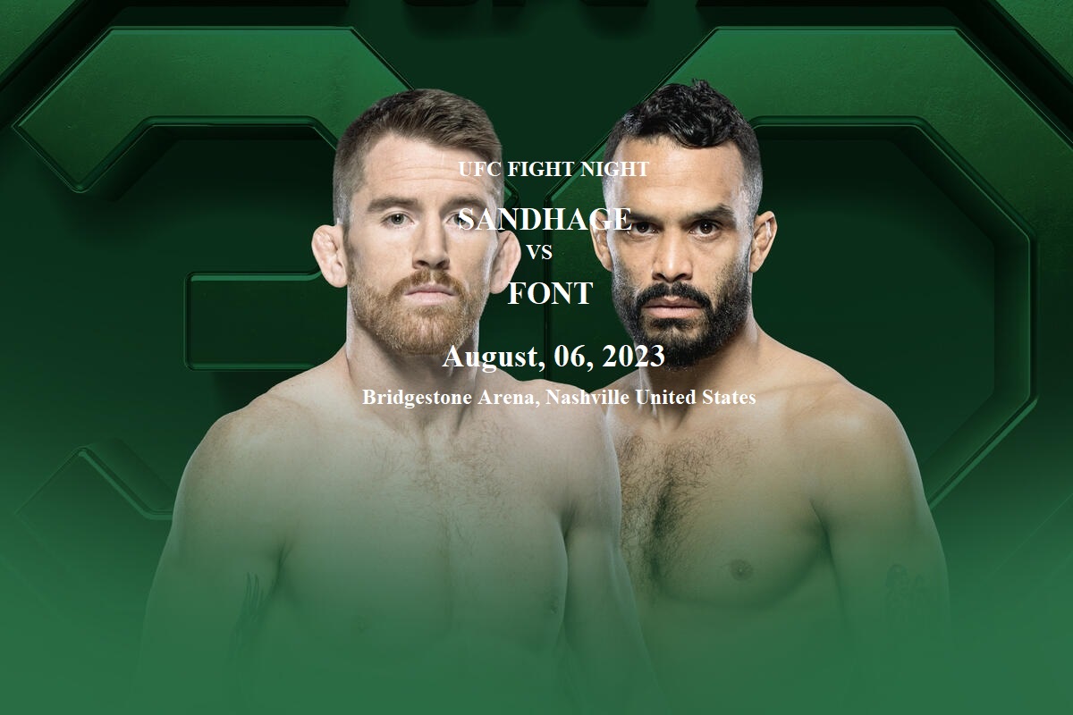 UFC Fight Night: Sandhagen vs. Font