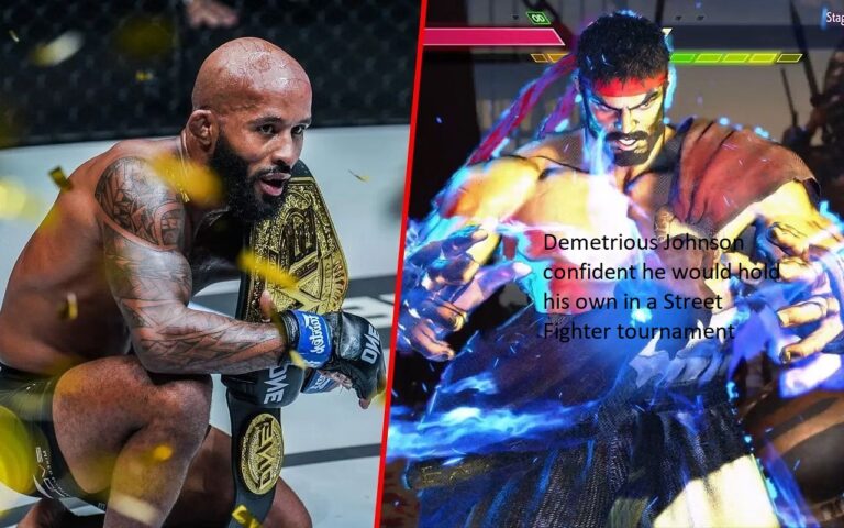 Demetrious Johnson was self-assured that he would do well for himself in a Street Fighter competition.
