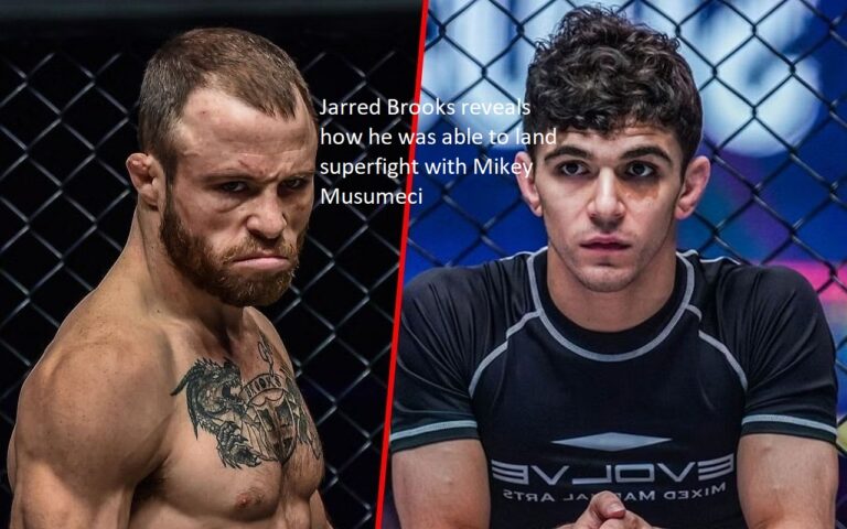 Jarred Brooks describes the strategy that he used to secure the superfight with Mikey Musumeci.