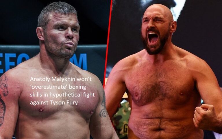 In a hypothetical boxing match versus Tyson Fury, Anatoly Malykhin will not ‘overestimate’ his boxing skills.