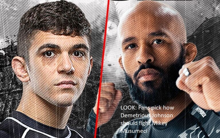 The bout between Demetrious Johnson and Mikey Musumeci will be decided by the fans.