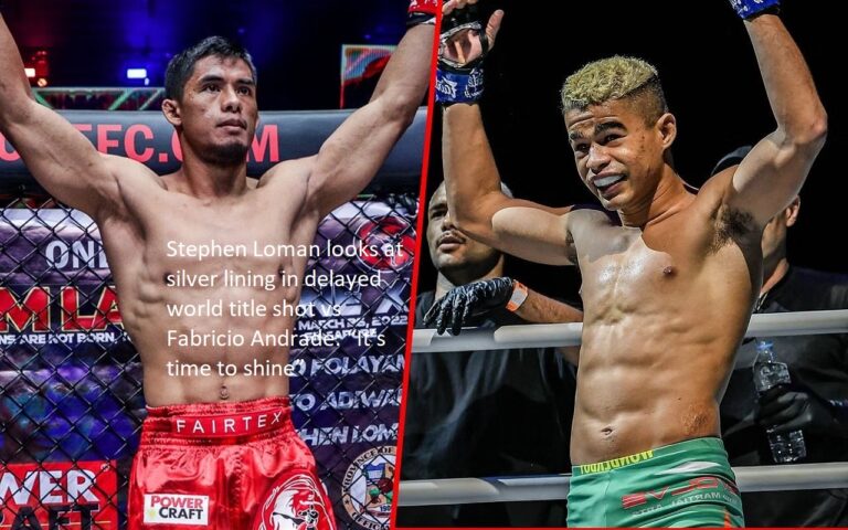 Stephen Loman looks for the bright side in his world title fight against Fabricio Andrade, which was postponed. “It’s time to let your light shine”