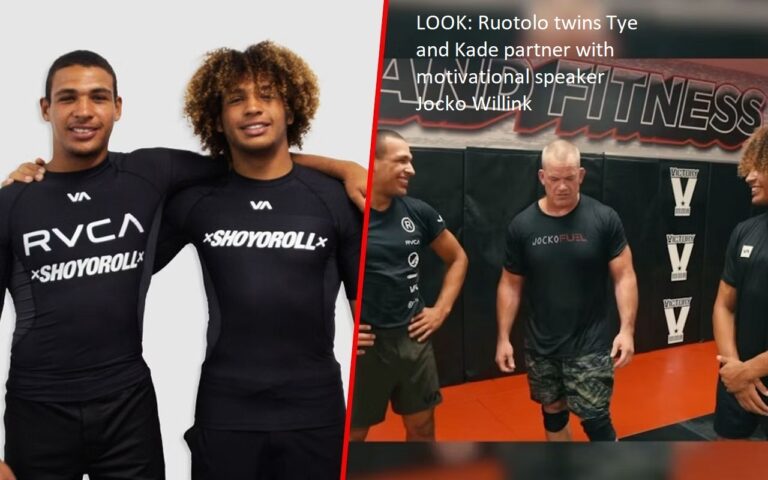 Jocko Willink, a well-known motivational speaker, has teamed up with the Ruotolo twins, Tye and Kade.