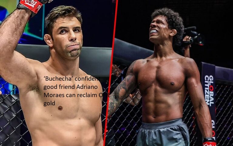 ‘Buchecha’ is optimistic that his close friend Adriano Moraes will be able to get ONE gold.