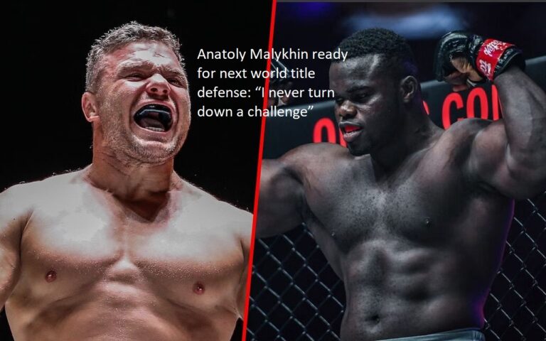 “I never say no to a challenge,” Anatoly Malykhin said as he prepared for his upcoming world title defense.