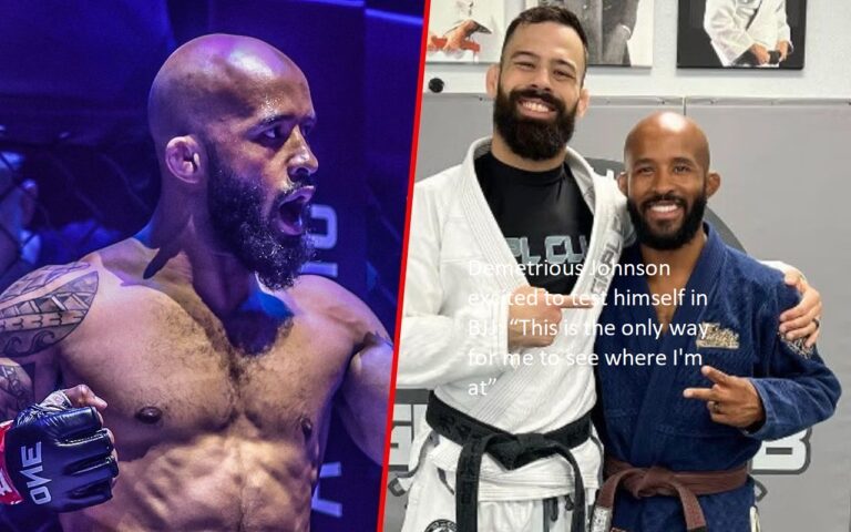 Demetrious Johnson is pumped to put his BJJ skills to the test: “This is the only way for me to get a clear picture of where I am right now.”