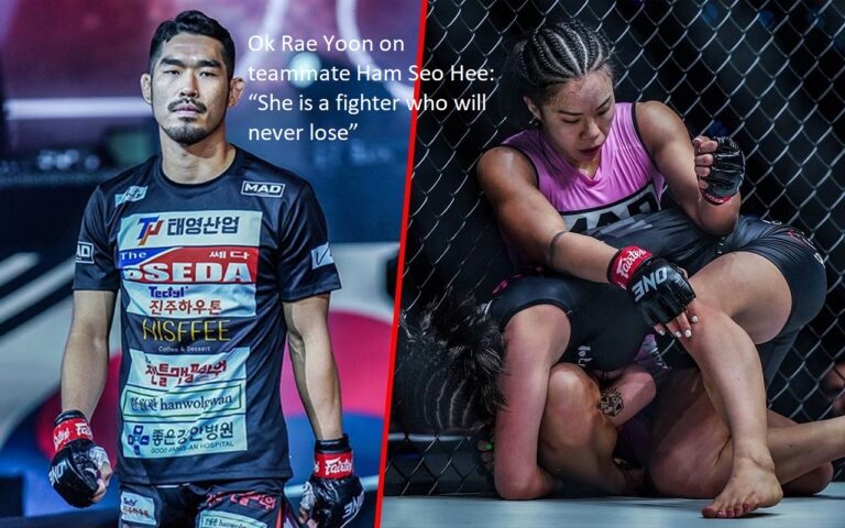 “She is a fighter who will never lose,” Ok Rae Yoon said about her fellow colleague Ham Seo Hee.