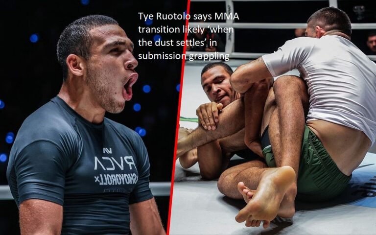 According to Tye Ruotolo, the crossover to mixed martial arts will likely take place ‘after the dust settles’ in submission grappling.