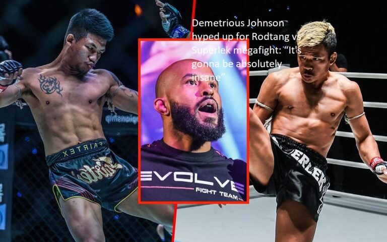 Demetrious Johnson is amped up for the megafight between Rodtang and Superlek: “It’s going to be completely out of control”