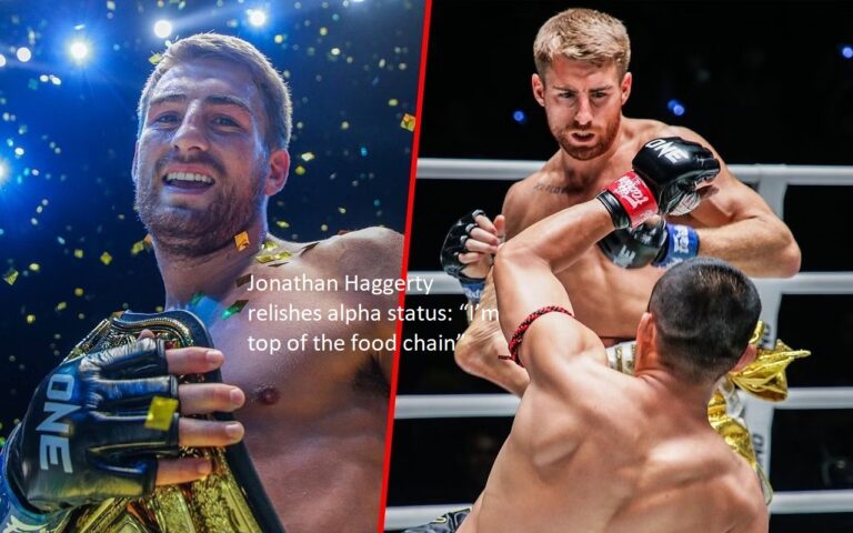 Jonathan Haggerty takes pride in his position as an alpha: “I’m at the top of the food chain.”