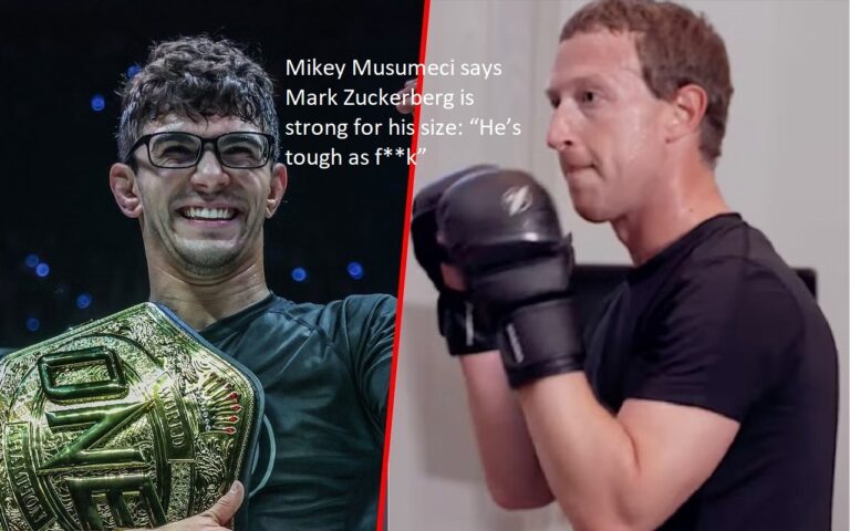 According to Mikey Musumeci, Mark Zuckerberg is very powerful for his height: “He’s as tough as f**k”
