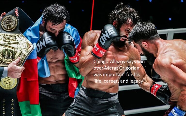 The victory over Marat Grigorian, according to Chingiz Allazov, was significant for his “life, career, and legacy.”