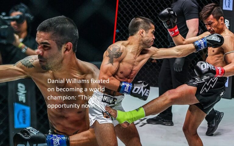 Danial Williams had his sights set on winning a world championship, and he said to himself, “This is my opportunity now.”