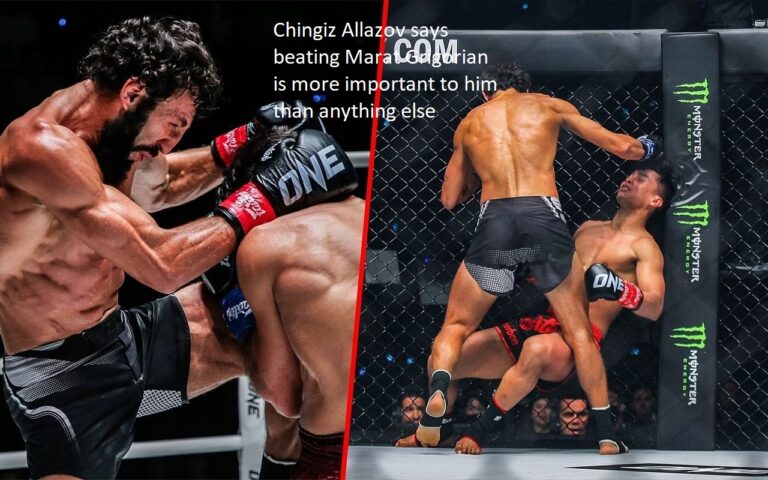 Chingiz Allazov has stated that defeating Marat Grigorian is his top priority, stating that it is more important to him than anything else.