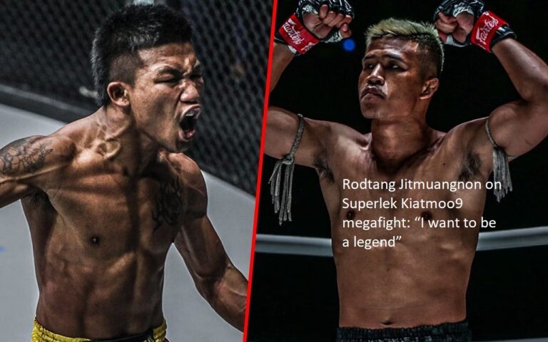 “I want to be a legend,” Rodtang Jitmuangnon said before the megafight with Superlek Kiatmoo9.