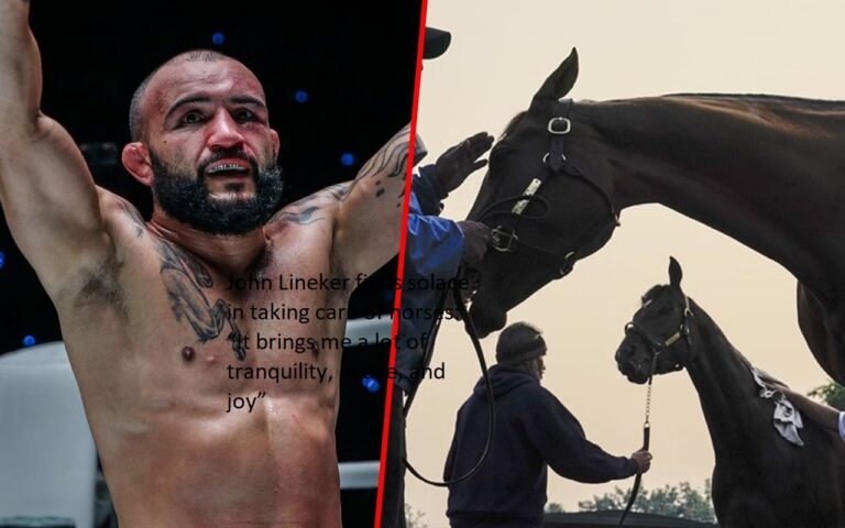 The activity of caring for horses is therapeutic for John Lineker, who says, “It brings me a lot of tranquility, peace, and joy.”