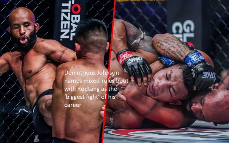Demetrious Johnson has called his next battle with Rodtang, which will take place under a variety of rules, the “biggest fight” of his career.