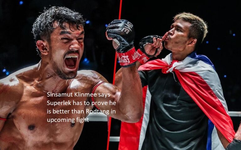 According to Sinsamut Klinmee, Superlek has to demonstrate in the upcoming fight that he is superior to Rodtang.